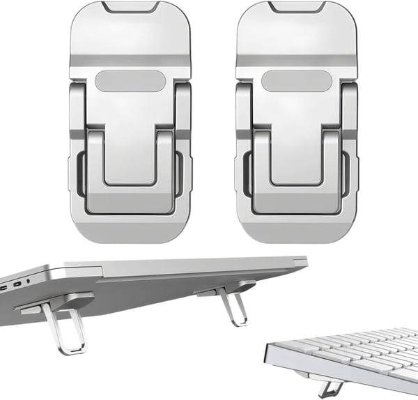 🔥 BEST SELLER | 💻 Zinc Alloy Foldable Laptop Stand |🏷️ 50% OFF