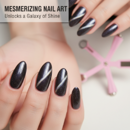 💖🥳2026 HOT SALE🥳💞50K+ SOLD!💥🎨✨ Salon Cat Eye Nails at Home! 6-in-1 Nail Art Magnet🧲💅