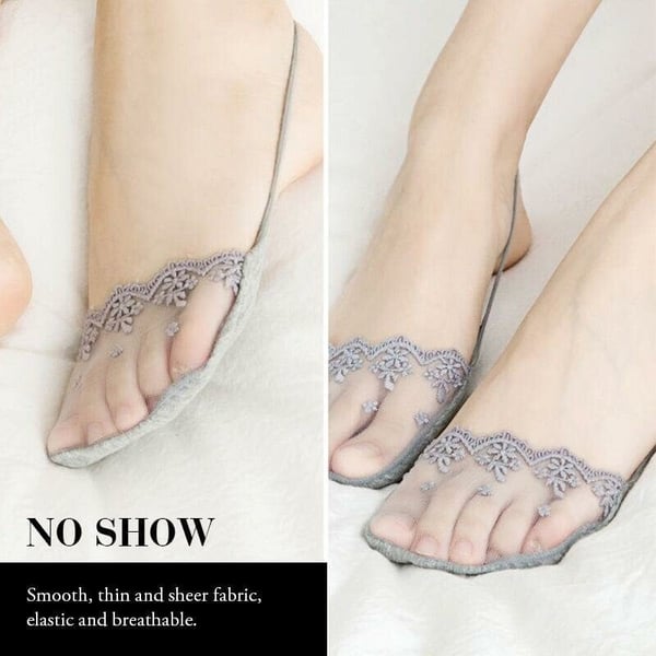 🔥50%OFF NOW🔥 Invisible Lace Half Socks (5Pairs)
