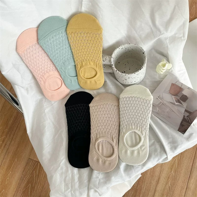 🌻Women's Summer Breathable Mesh Low-Cut Socks (5PCS)