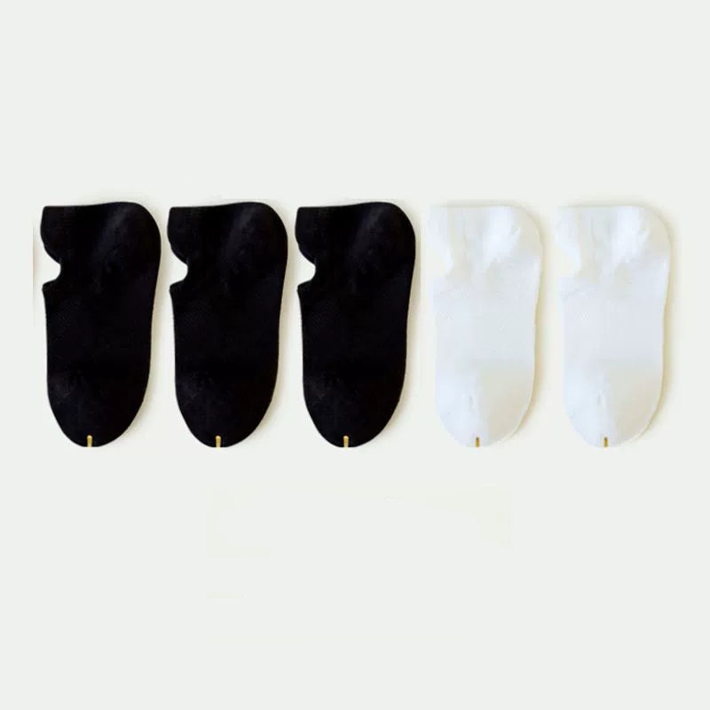 🌼High-elastic protective women's socks without heels🧦(5pcs)
