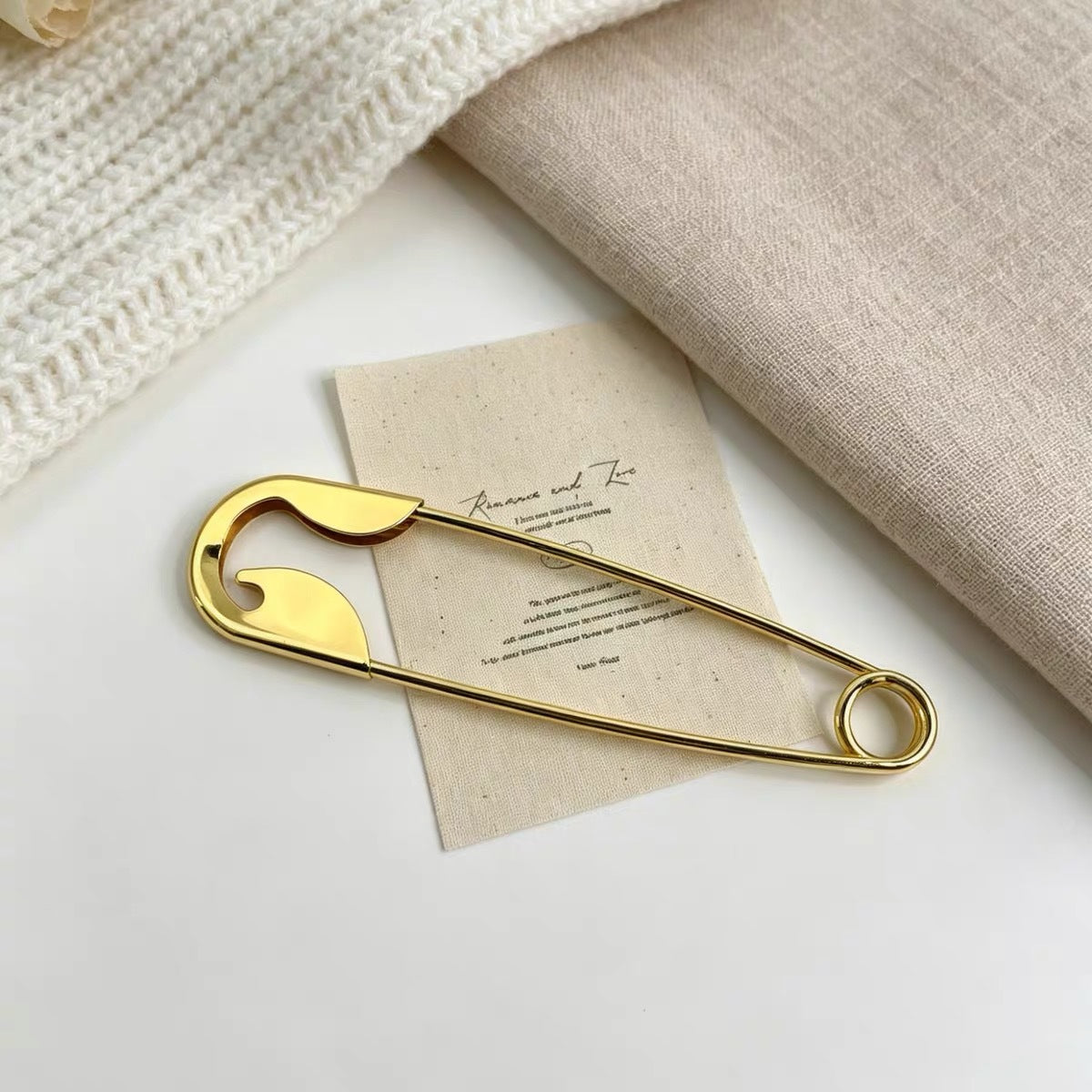 ⚡Large Safety Pin Hair Clip (3 pcs)