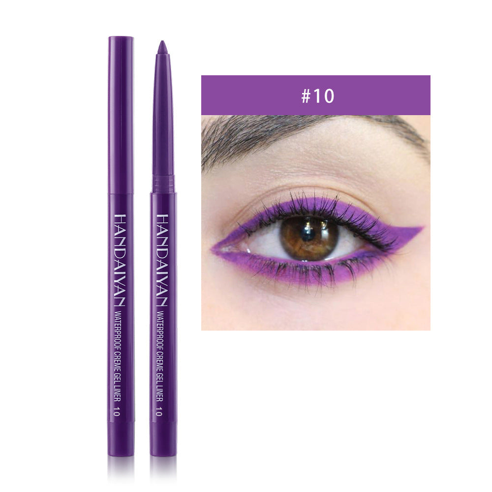 Multi-Color Waterproof Long-Lasting Eyeliner Pencil