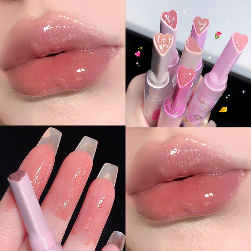 Hydrating Mirror Effect heart Lip Glaze😍