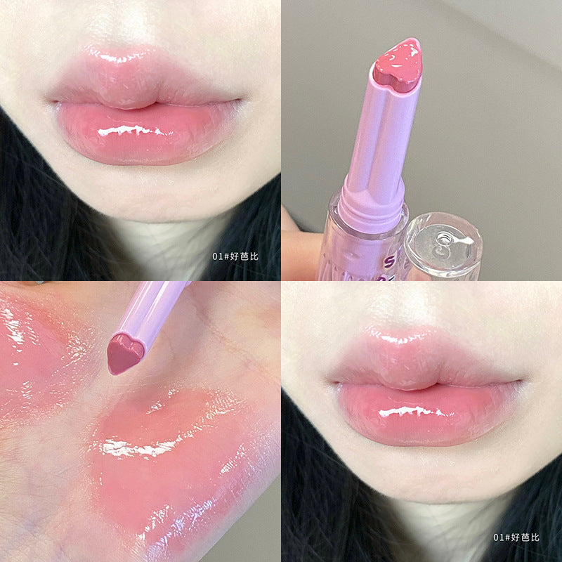 Hydrating Mirror Effect heart Lip Glaze😍