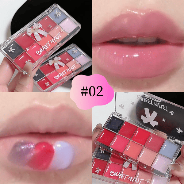 ✨-Jelly Lip Gloss Palette