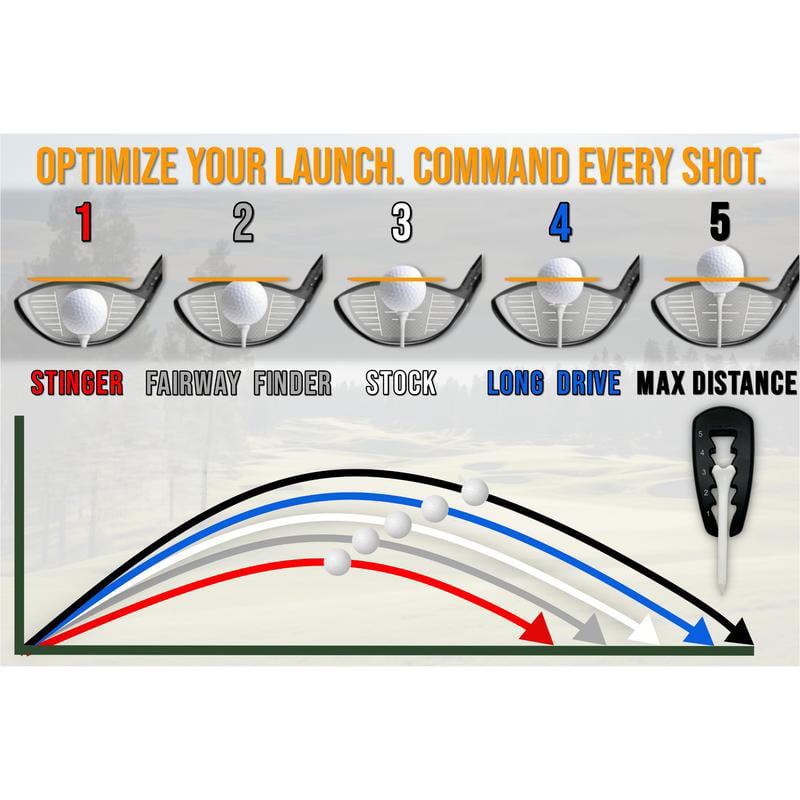 🔥Adjustable Golf Tee Height Tool