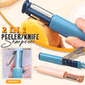 🔪2 In 1 Peeler/Knife Sharpener
