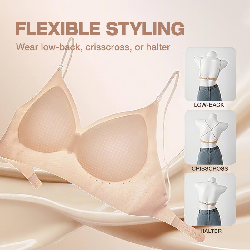 😍Women's Seamless Wire-Free Bra with Adjustable Straps