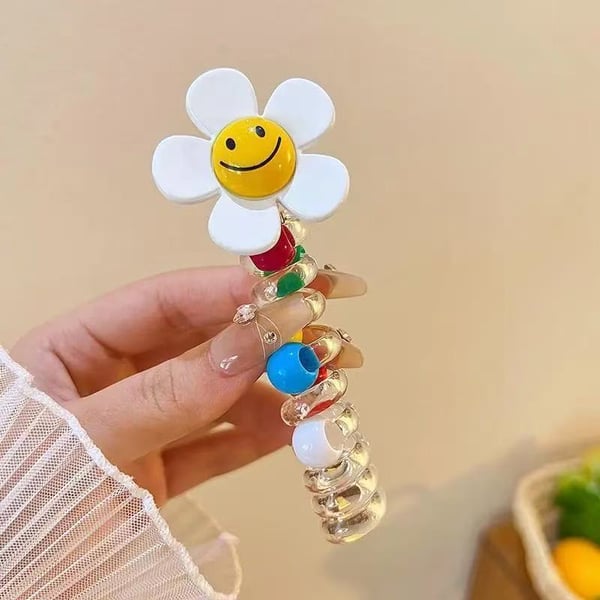 🎉🎁No Damage Soft Elastic Spiral Hair Ties(4pcs )