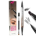 🔥4D Brow Pencil: Waterproof Microblading + Double-Ended Brush