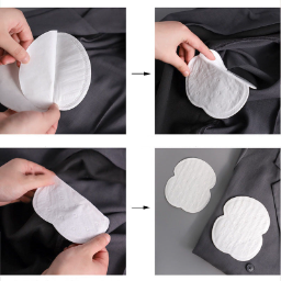 ❤️Disposable ultra-thin sweat pads for underarms