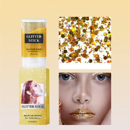 Compact & Gentle Splendid Glitter Stick for Body Use