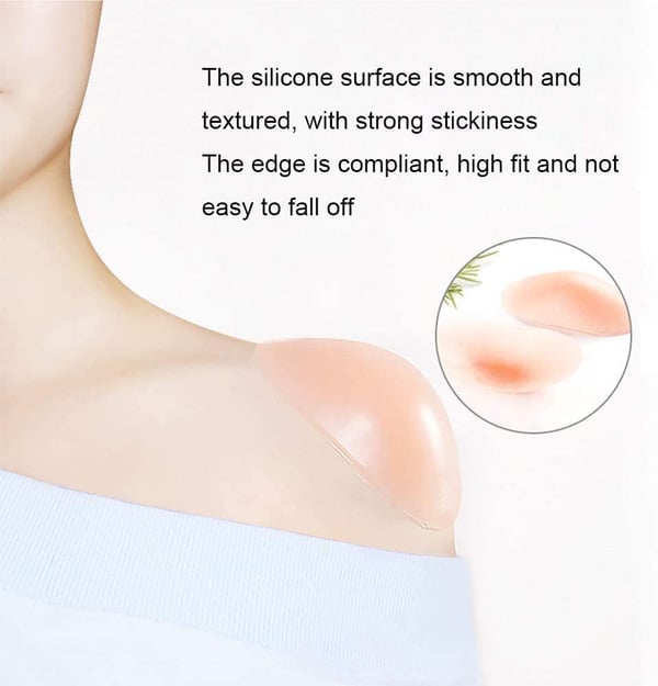 ✨Naturally Silicone -Transparent Anti-slip Shoulder Pads