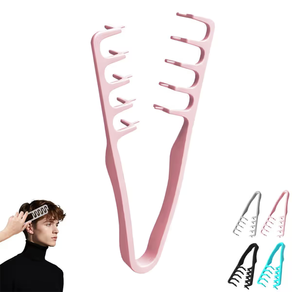 💇2026 Upgrade Volumizing Comb, Wide-Tooth Styling for All Hair Lengths, Men & Women