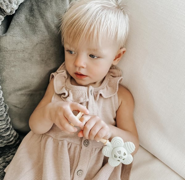 2-in-1 Sunnyflower Teether Rattle🌸