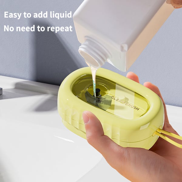 Liquid-filling roller washing brush Latest Best Selling