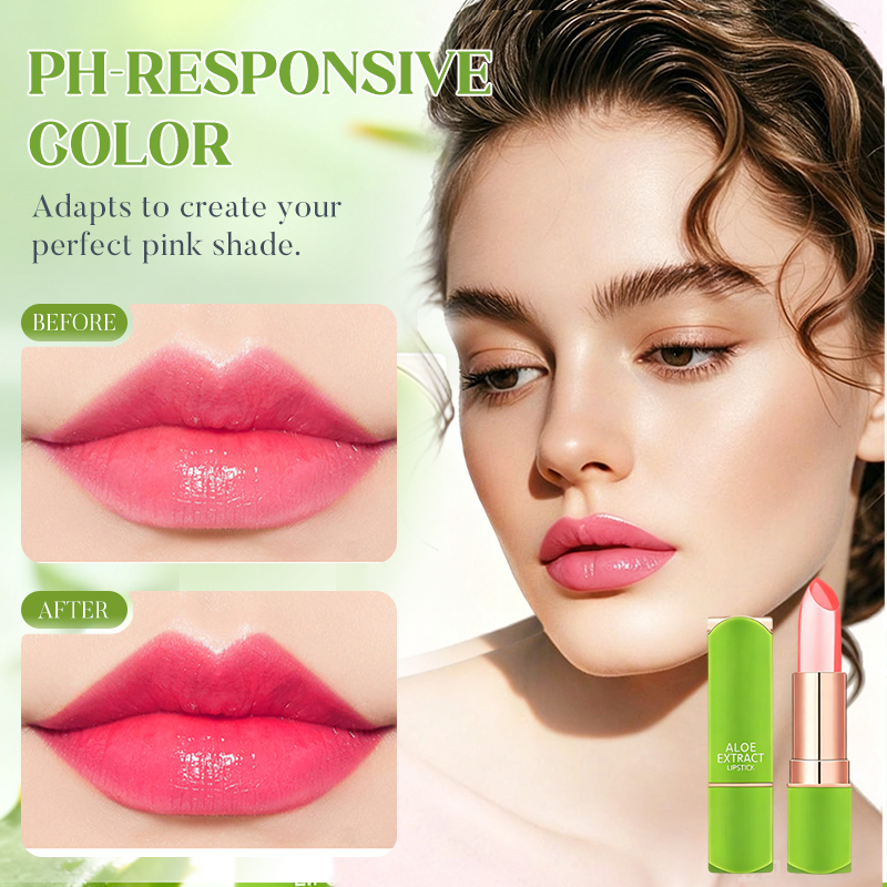 💄Aloe Vera Moisturizing Color-Changing Lipstick