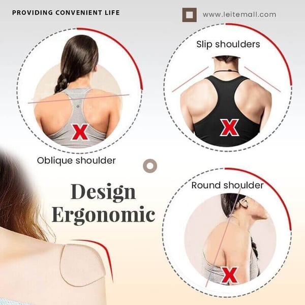 ✨Naturally Silicone -Transparent Anti-slip Shoulder Pads