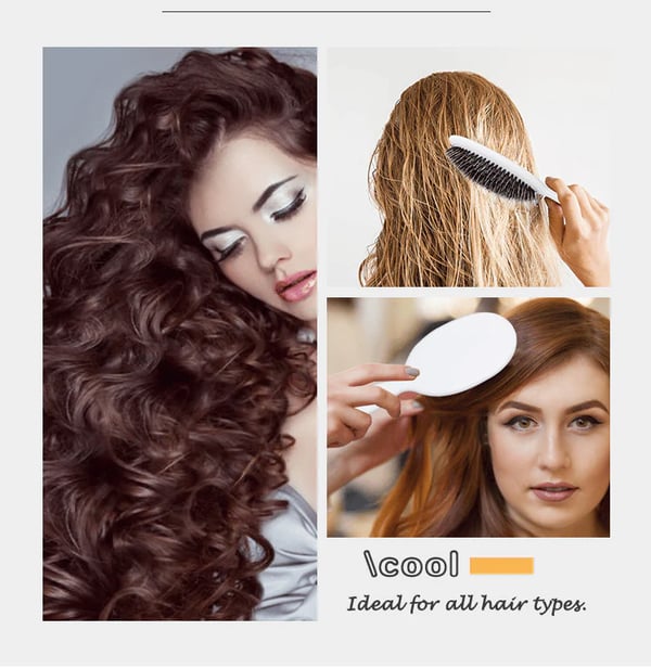 💥World Famous 5x Sold Out🔥-Boar Bristle Paddle Brush - Salon-Worthy Hair