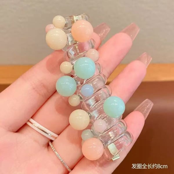 🎉🎁No Damage Soft Elastic Spiral Hair Ties(4pcs )