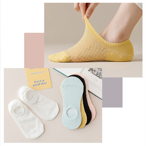 🌻Women's Summer Breathable Mesh Low-Cut Socks (5PCS)