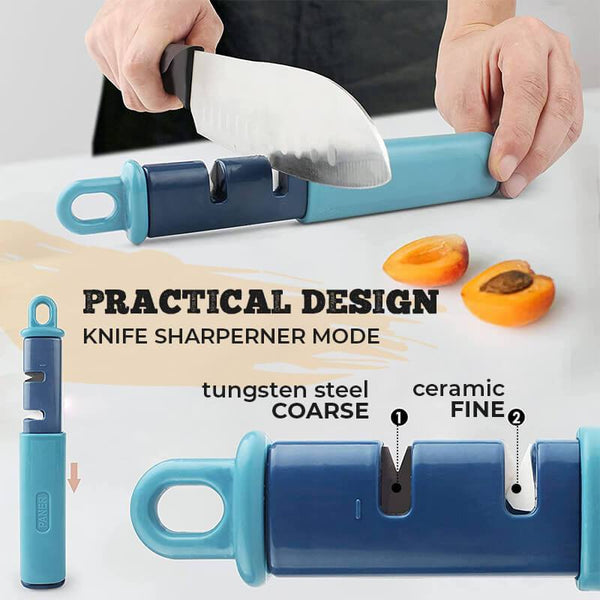 🔪2 In 1 Peeler/Knife Sharpener