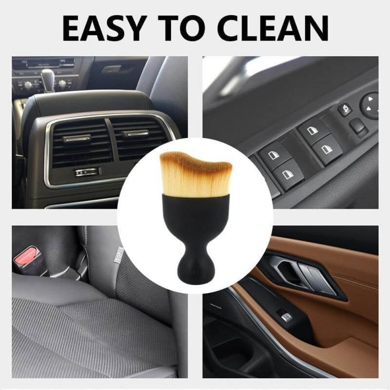 Car air outlet cleaning brush