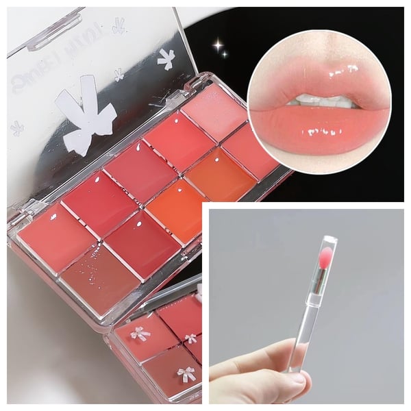 ✨-Jelly Lip Gloss Palette