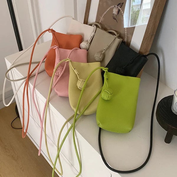 🌈Solid Color Split-Joint Mini Bags Crossbody Bags Handbags