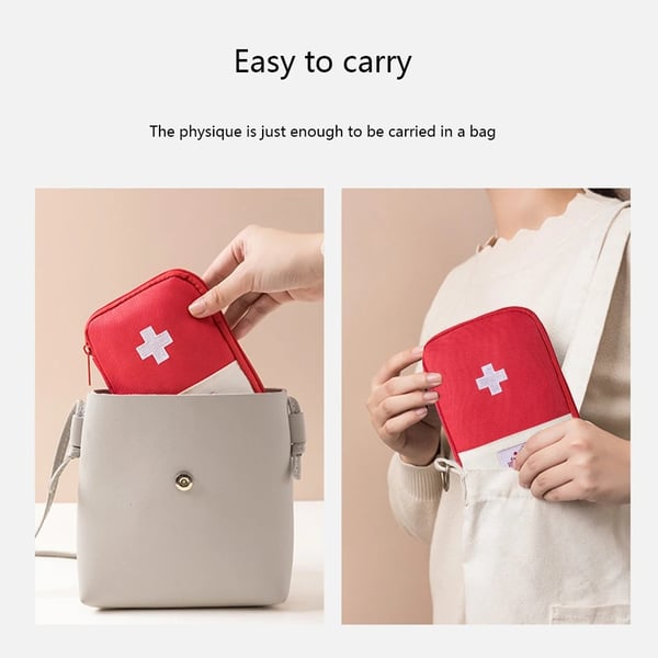 🔥 40% OFF 🚑💼 Mini Portable Medical Bag – Keep Your Essentials Organized Anywhere! 🩹