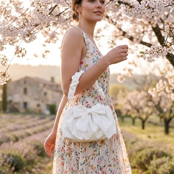 ✨💖Bow Shoulder Bag for Women – Sweet & Stylish Crossbody Purse