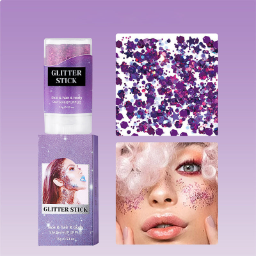 Compact & Gentle Splendid Glitter Stick for Body Use