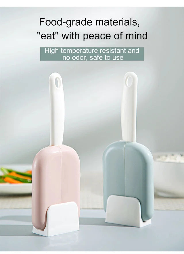 ❤️‍🔥Automatic opening and closing dust cover for rice scoop (Buy 1 get 1 free)