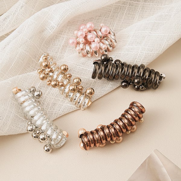 🎉🎁No Damage Soft Elastic Spiral Hair Ties(4pcs )
