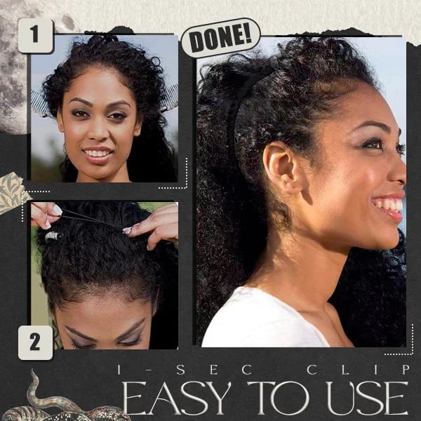 🔥Vintage Stretchy Banana Hair Clip (Buy 1 Get 1 Free🔥🔥)