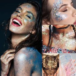 Compact & Gentle Splendid Glitter Stick for Body Use
