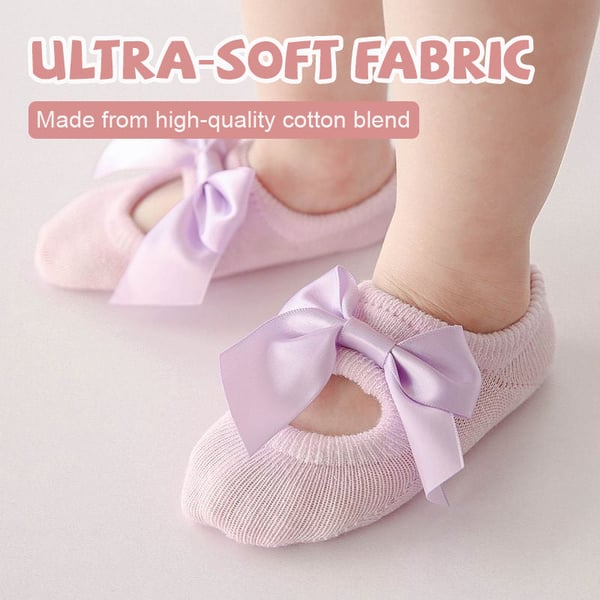 🩰 Baby Ballet Socks | Soft & Cute Dance Socks