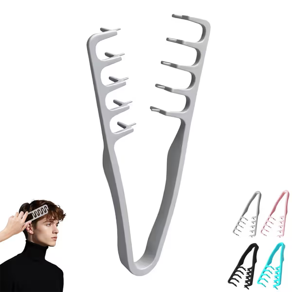 💇2026 Upgrade Volumizing Comb, Wide-Tooth Styling for All Hair Lengths, Men & Women