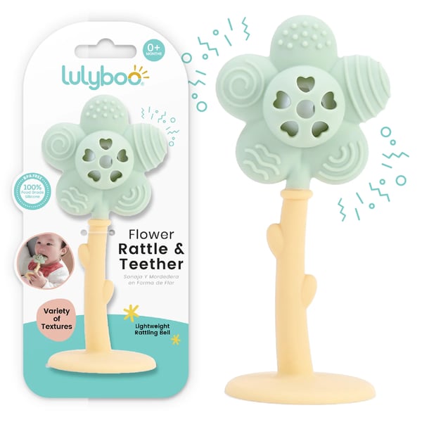 2-in-1 Sunnyflower Teether Rattle🌸