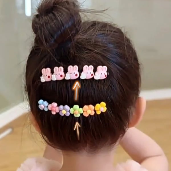 🩷Little girls' favorite🩷Cute Cartoon Hair Taming Clip for Young Girls💥