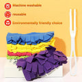 🧹 Reusable Chenille Microfiber Duster ✨ Easy Dust Cleaning
