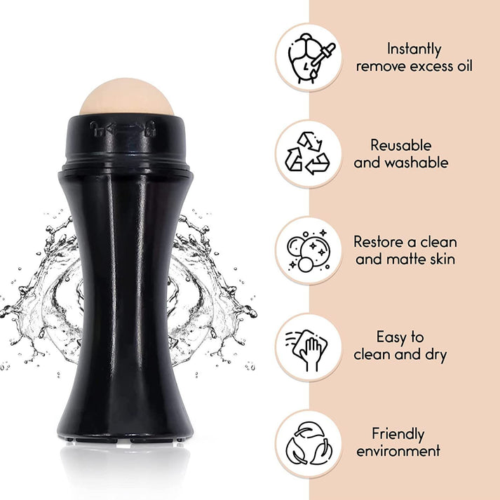 💡😱Oil-Absorbing Volcanic Roller