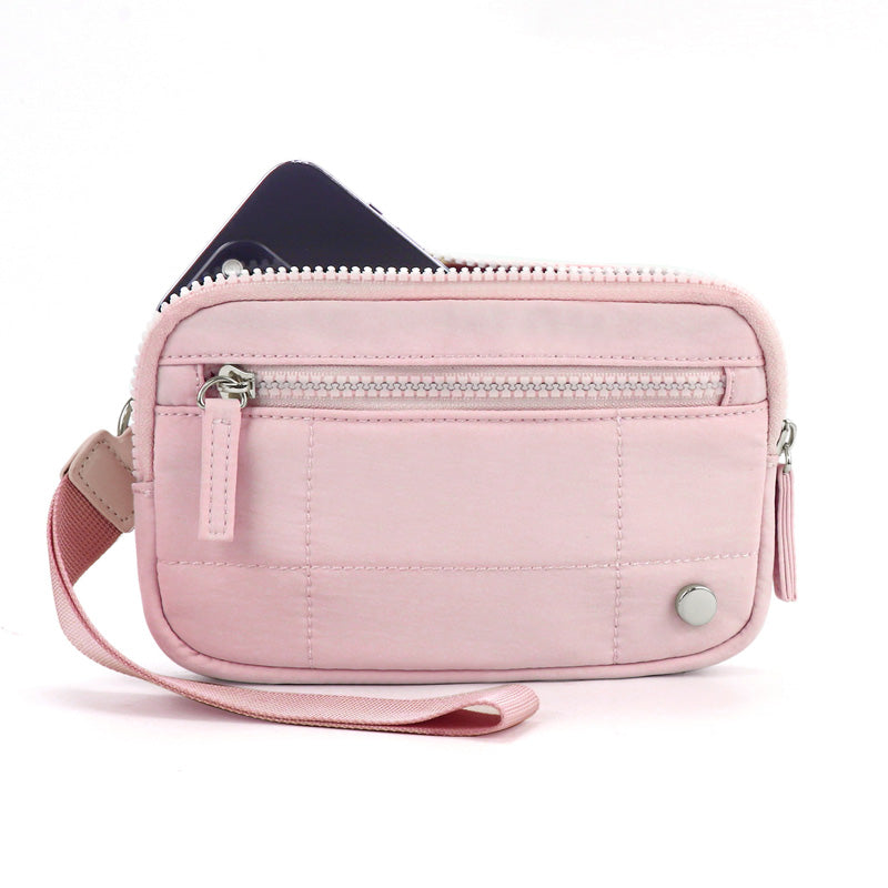 ❤️Women's Solid Color Nylon Zipper Wallet👜