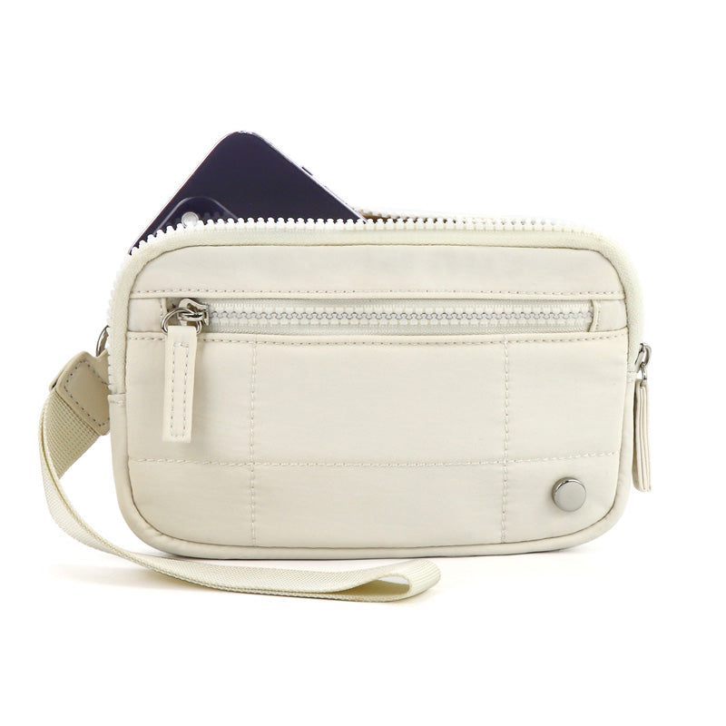 ❤️Women's Solid Color Nylon Zipper Wallet👜