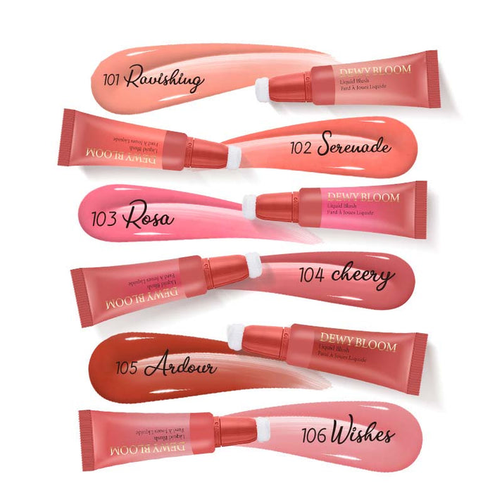 🌈Liquid Blush for Cheek with Cushion Applicator