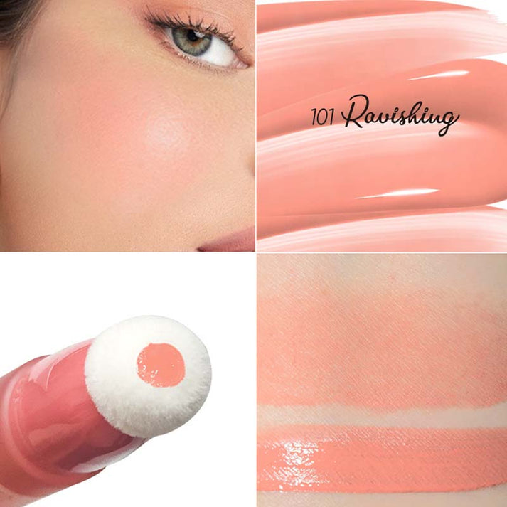 🌈Liquid Blush for Cheek with Cushion Applicator