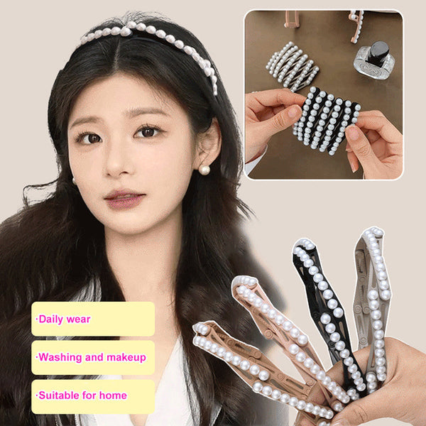 ✨Portable Pocket-Sized Non-Slip Hairbands (4 pairs)