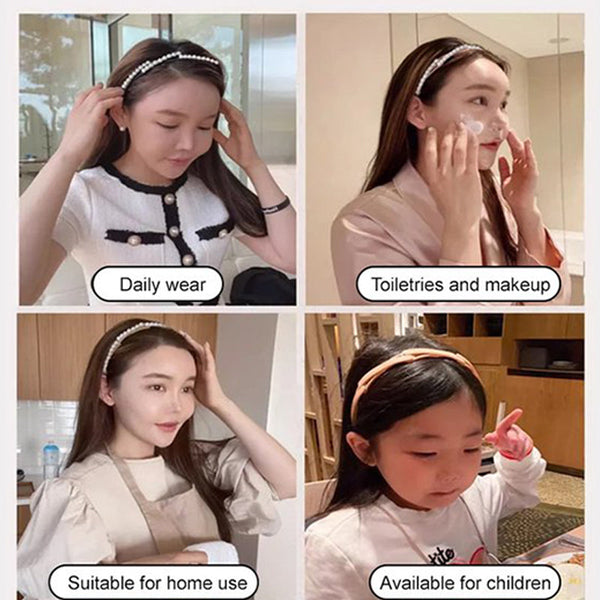 ✨Portable Pocket-Sized Non-Slip Hairbands (4 pairs)