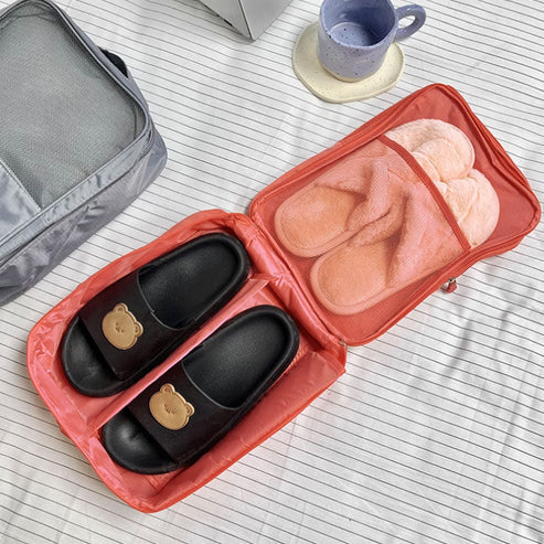 💼Double-layered travel shoe bag, foldable waterproof shoe bag, organizer, daily necessities